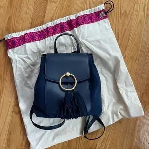 Tory Burch | Bags | Tory Burch Farrah Backpack Royal Blue  display picture 2